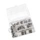 thumbnail image 1 of Kit de repuesto de guías de caña de pescar, kit de reparación de puntas de caña, kit de reparación de cañas de acero inoxidable, accesorios de pesca personalizados para la perfección, 1 of 8