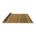 thumbnail image 2 of Ahgly Company Indoor Square Abstract Brown Modern Area Rugs, 8' Square, 2 of 4