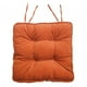 thumbnail image 3 of Cojines de silla para comedor Cola Almohadilla para sillas Naranja, 3 of 8