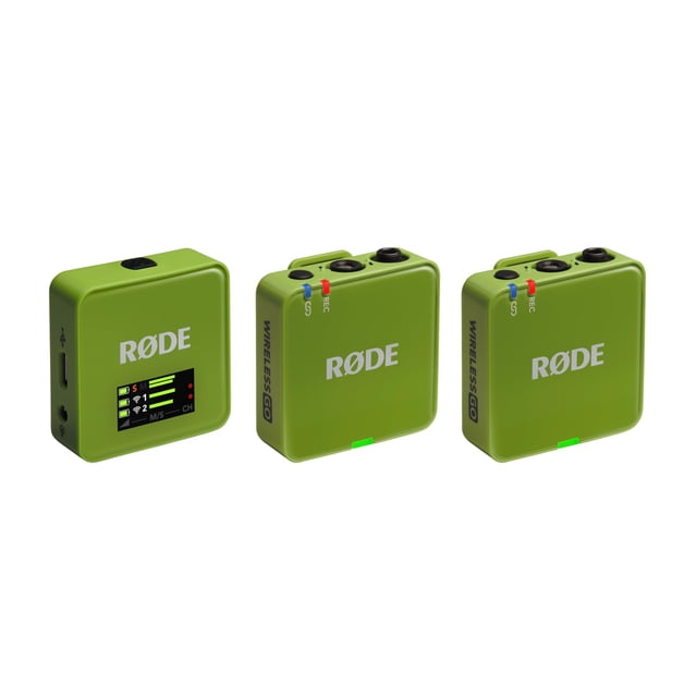 Micrófono Rode Wireless GO Gen 3 Compact Green Mic