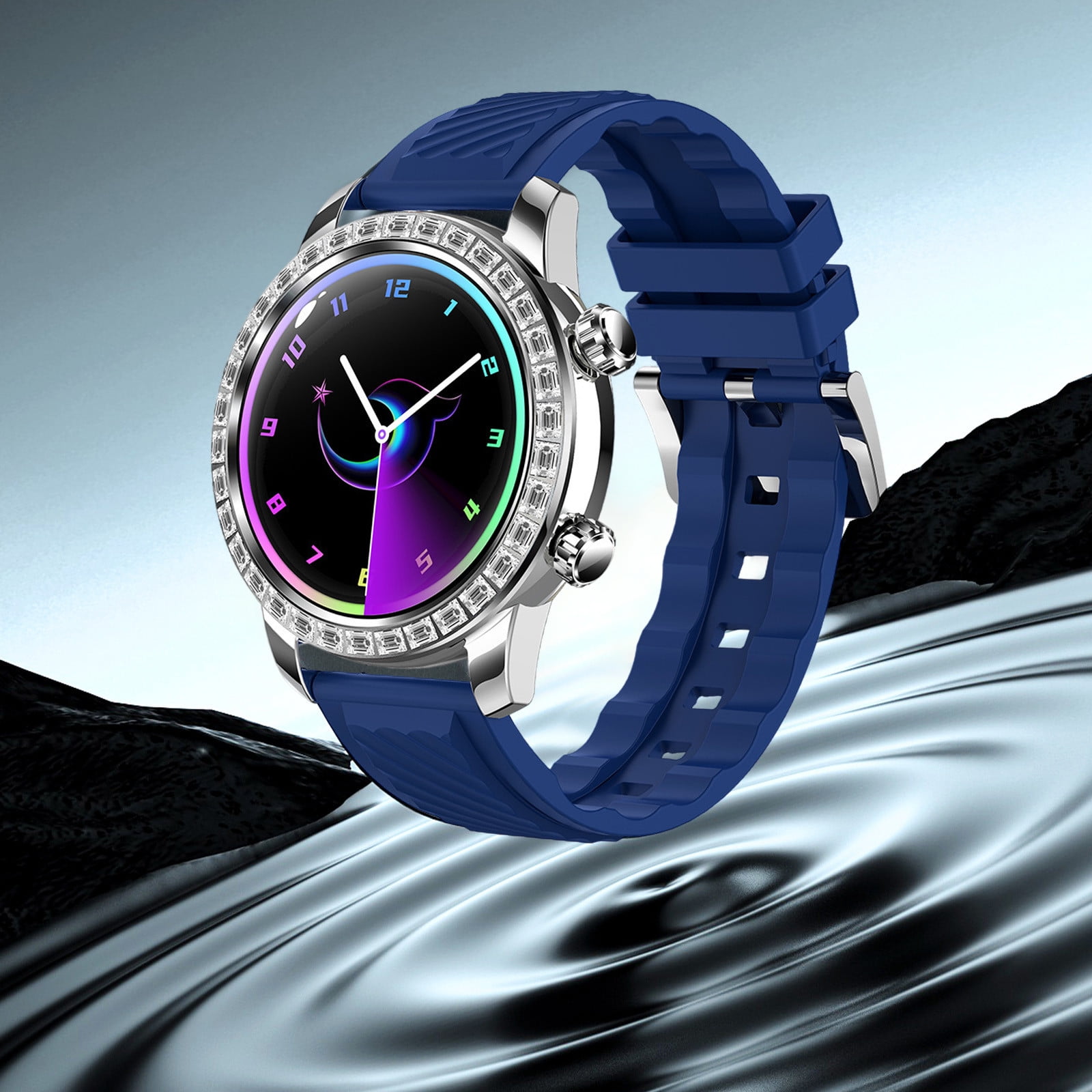Mrzvby Gifts for Women Clearance!High Precision Smartwatch With Two Watch Bands Bluetooth HD Call Intelligent Voice Control Long Battery Life And IP68 Water Proofing 1.52inch Smart Sports Watch