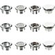 thumbnail image 1 of Paquete de 12 anillos de desbordamiento de fregadero, anillos de desbordamiento de lavabo, insertos de orificios redondos Piezas de repuesto, 1 of 5