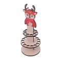 thumbnail image 5 of Wooden Christmas Money Holder Desktop Ornaments Multiple Holes Double Layer Storage Holders for Christmas Decoration, 5 of 15
