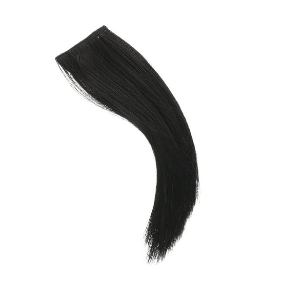 OULII Hair Volume Clip for Roots Black Synthetic Hair Extension with Firm Hold
