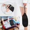 thumbnail image 5 of Women's Men's Slippers, Non-Slip Travel Unisex Fleece House Shoes Red Butterfly, 5 of 7