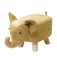 thumbnail image 4 of veasfak Repose-Pieds Tabouret Ottoman Animal, Banc Dessin Animé, Portable Mignon pour Changer de Chaussures Pied Jaune, 4 of 9