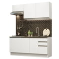 thumbnail image 1 of Cocina Integral Madesa Glamy con tarja 180 cm Blanco, 1 of 10