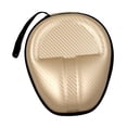 thumbnail image 1 of Estuche de auriculares estuche de viaje con cremallera suave de protección de la bolsa ligera cubierta de auriculares bolsita de almacenamiento dura Color de champán, 1 of 8