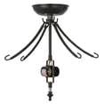 thumbnail image 2 of Meyda Tiffany Greenbriar Oak 2 Light Semi-Flush Mount, 2 of 7