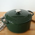 thumbnail image 6 of Lodge Cast Iron 6.5 Quart Enameled Cast Iron Dutch Oven, Emerald Green, 6 of 6