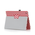 thumbnail image 7 of iPad Air 2 Case (Polka Dot Red) - Slim Fit Synthetic Leather Folio Case Stand Smart Cover Auto Sleep & Wake Feature and Stylus Holder for Apple iPad Air 2 (iPad 6) & iPad Air (iPad 5), 7 of 7