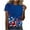 Multicolor-7, variant on VerPetridure American Flag Shirts for Women 4th of July T Shirt Funny USA Print Crew Neck Tees Patriotic Casual Short Sleeve Tops