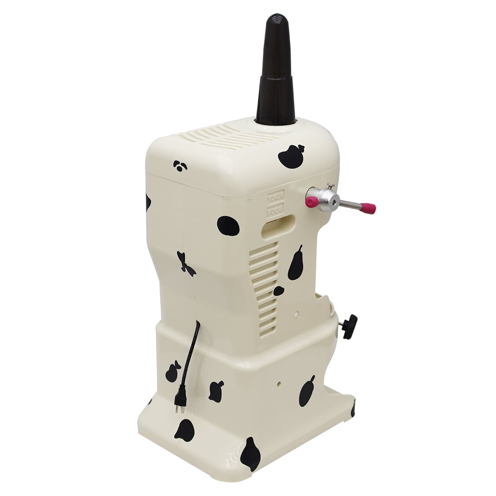 Commercial Snowflake Smoothie Machine Shaved Ice Machine Snow Cone Maker Manual Adjustable Ice Thickness 110V