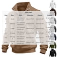 thumbnail image 4 of Eiyaclvo Quarter Zip Pullover for Men Fall Casual Sweatshirt 1/4 Zip Stand Collar Long Sleeve Lightweight Pullover Top with Pocket White S, 4 of 10