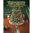 thumbnail image 3 of Soporte para árbol de Navidad Springlift 2024 Upgrade, giratorio de 7.5 pies, 3 of 7