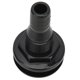 thumbnail image 1 of Boat Through Hull Connector 3/4in ABS Plastic Hose Coupling Drain Outlet AccessoryBlack, 1 of 4