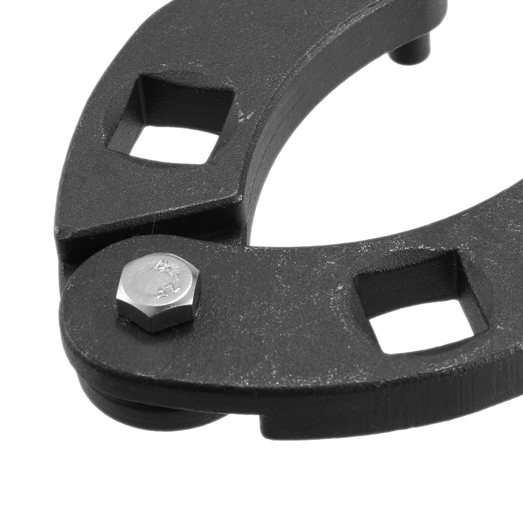Unique Bargains Adjustable Gland Nut Wrench Square Drive Spanner Tool for Hydraulic