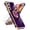 Dark Purple, variant on LeYi for Galaxy A17-5G Phone Case: 2 Pack Tempered Glass Screen Protector and 360° Rotatable Ring Holder Magnetic Kickstand, Plating Rose Gold Edge para Samsung A 17 5G, Black