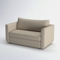 thumbnail image 3 of Artdeco Home - Afton Sleeper Loveseat Sofa BEIGE, 3 of 5