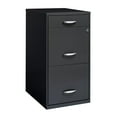 thumbnail image 1 of Space Solutions 3 Drawer Letter Width Vertical File Cabinet with Pencil Drawer, Pearl White, 1 of 5