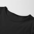 thumbnail image 6 of OGLCCG Girls Puff Short Sleeve T Shirts Crewneck Breathable Casual Summer Plain Tee Tops for Kids Lightweight Soft Loose Tshirts 1-15 Years, 6 of 8
