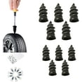 thumbnail image 1 of Kit de Réparation de Crevaison de Pneu 10 Pcs, Bandes en Caoutchouc, Bande de Réparation d'Urgence, Kit de Réparation de Pneu Tubeless, Kit de Réparation de Pneu pour Crevaison de Voiture, 1 of 5