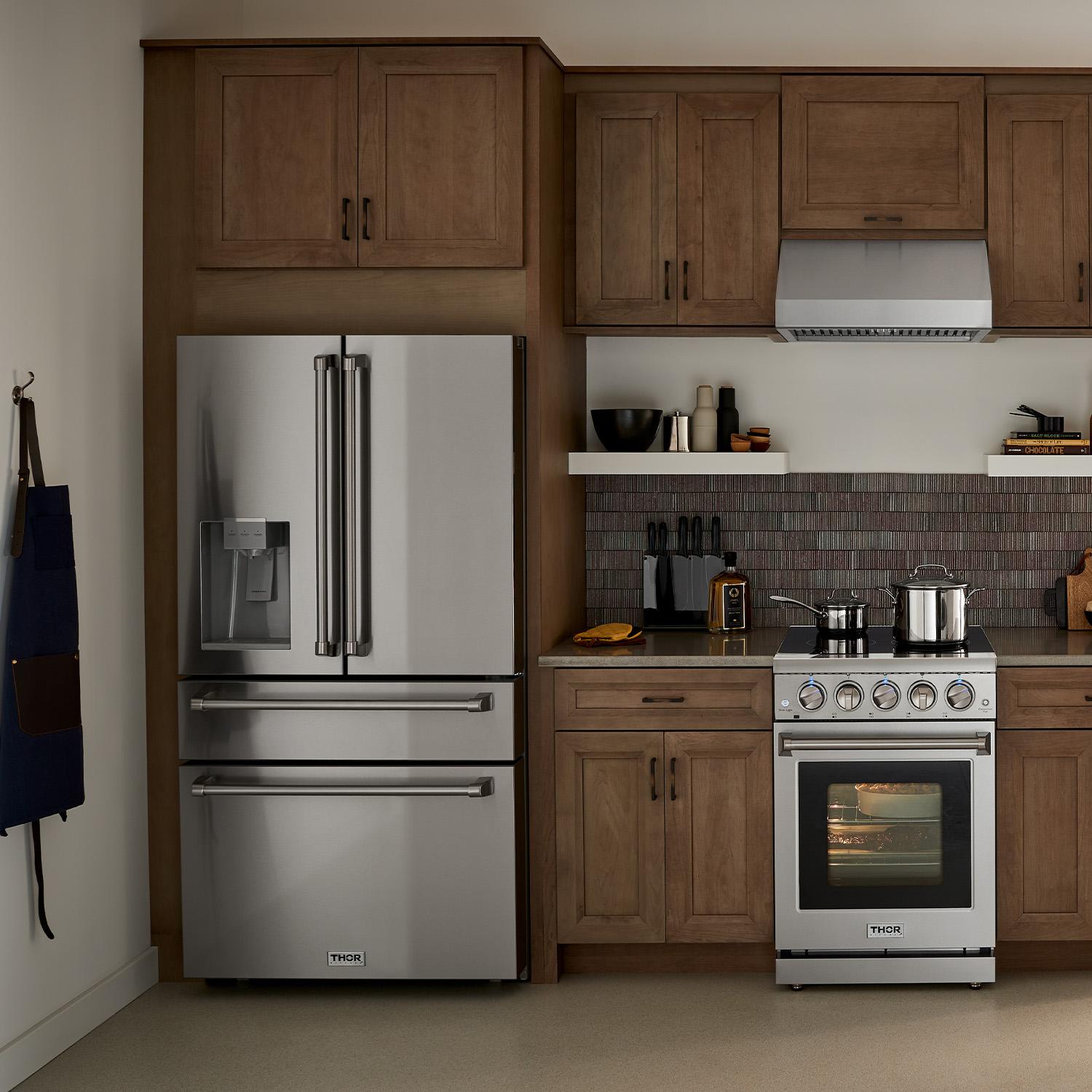 THOR KITCHEN TRF3601FD french door freestanding refrigerator
