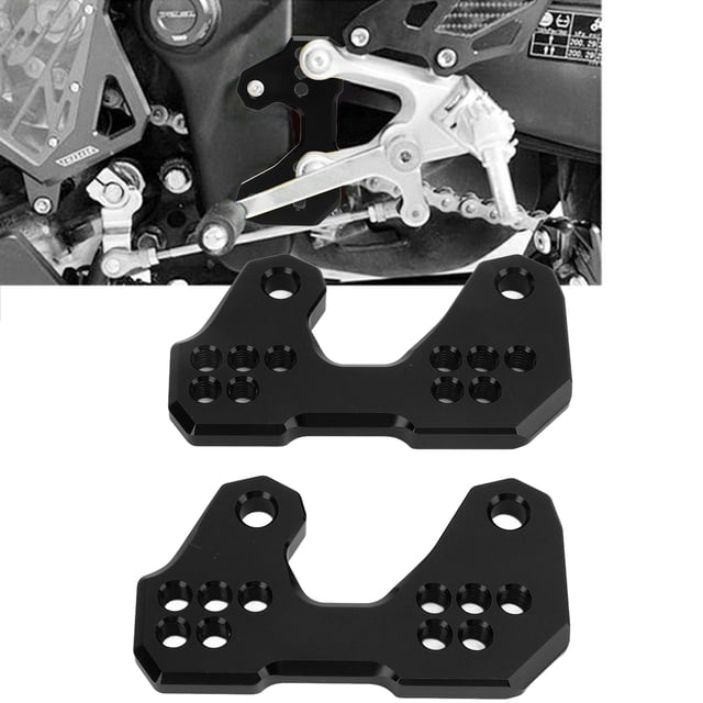 Reemplazo De Aleación De Aluminio CNC Para Soporte De Cambio Trasero De Almohadilla De Pasajero De 2 Piezas Para YZF R3 MT25 MT03 - Piezas De Motocicleta Cómodas Y Duraderas