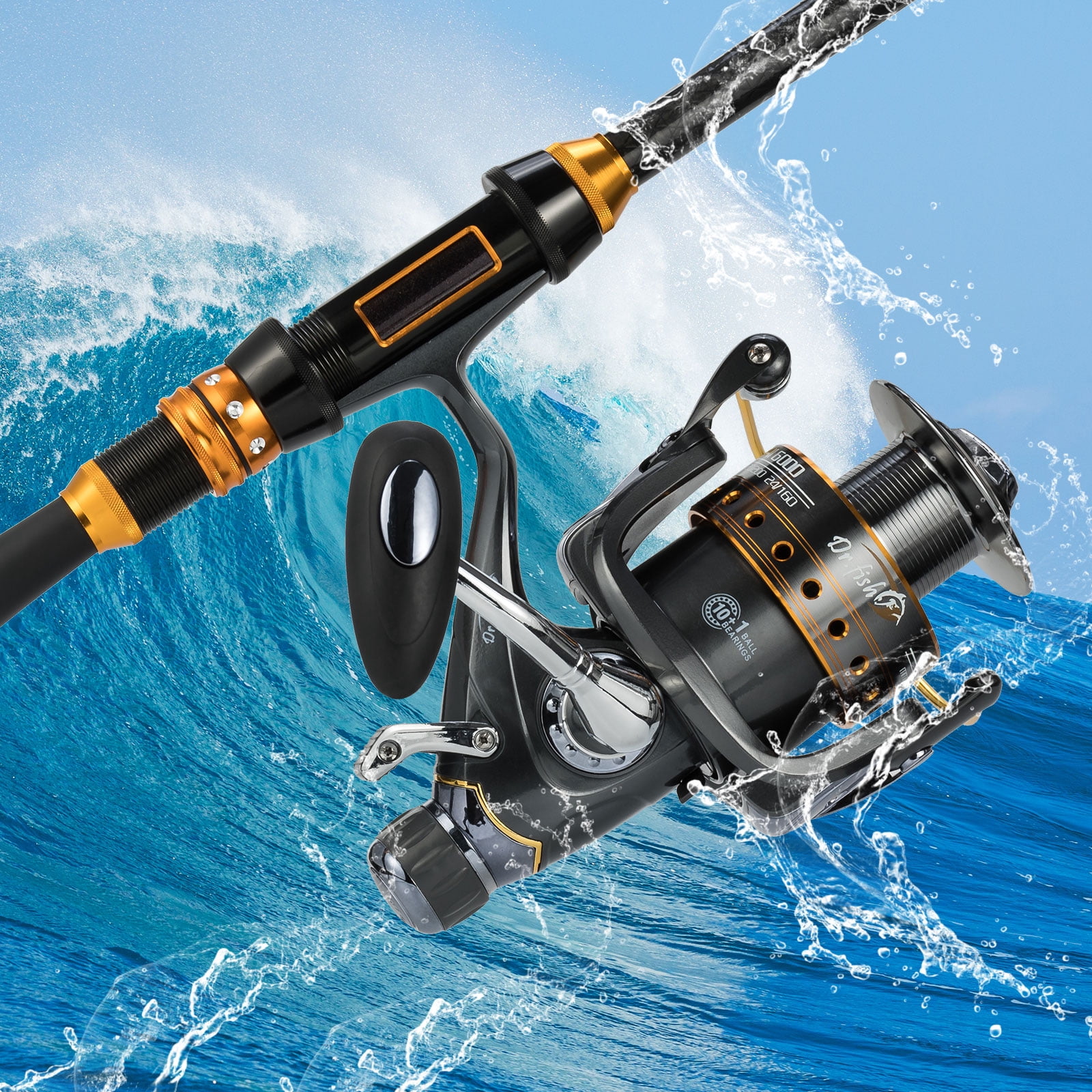 dr fish hercules 2 reel 5000 Dr.Fish Hercules-II Baitfeeder Spinning 3000-6000 1 gear ratio Dr.Fish Hercules-II Baitfeeder Spinning Reel