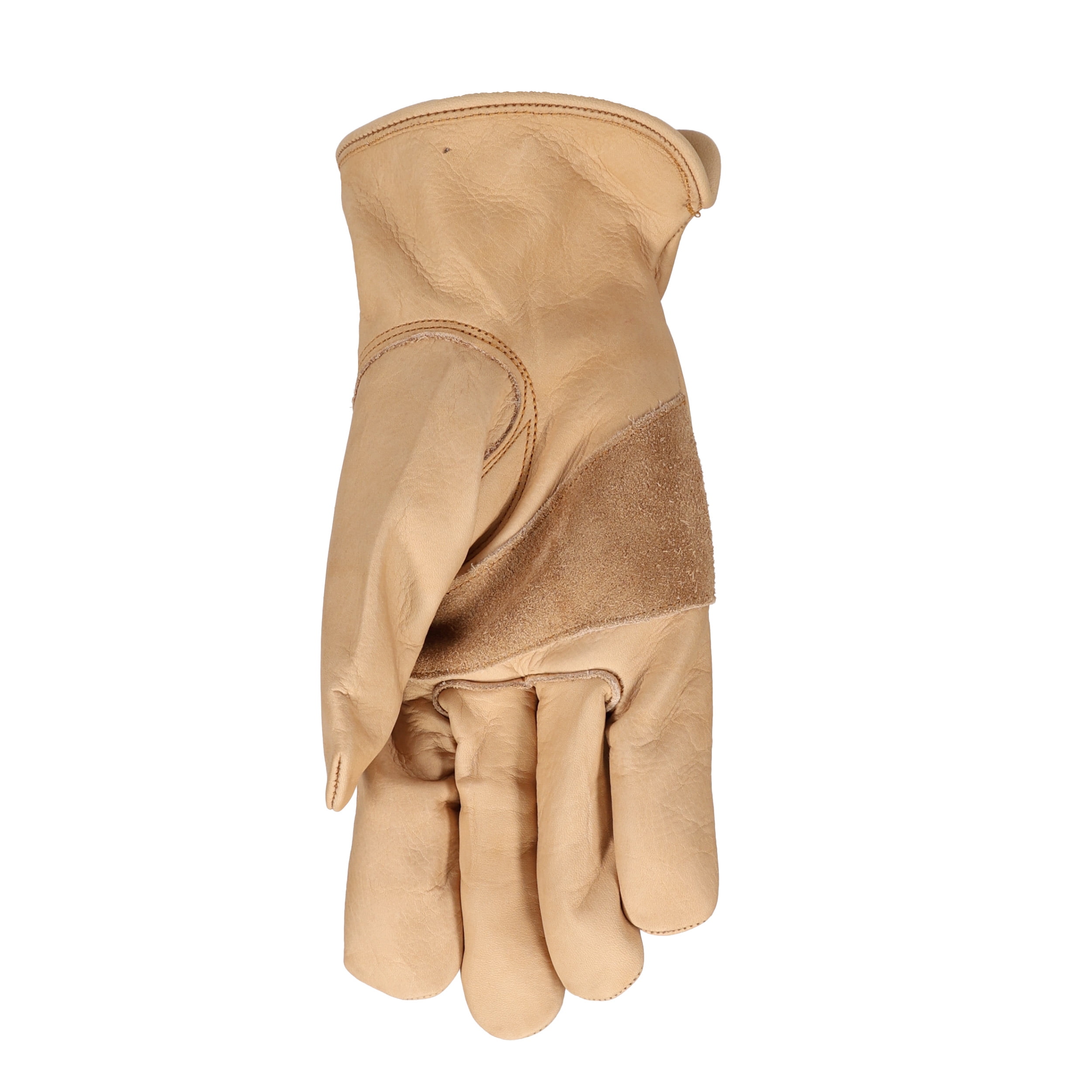 Expert Gardener Beige Water-Resistant Leather Glove Large, 1 Pair
