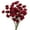 Dark Red, variant on 6 Heads Artificial Rose Flowers Pick, Artificial Red Roses with Stems, Artificial Silk Flowers, Fake Rose, Faux Roses for Wedding Bouquet Living Room Floral Arrangements Home Decor, 1 pcs