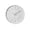 White, variant on Clocks - 12" Round - Wall Clock - Black Face - Black Plastic Frame - Modern