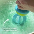 thumbnail image 5 of HABA Toddler Bath Toys: Bubble Bath Kids Whisk - for Kids' Sensory Play, Motor Skills, and Bath Time Fun, Blue, 5 of 6
