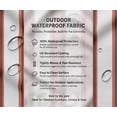 thumbnail image 5 of Outdoor Waterproof Taffeta Fabric By 5 Yard - Soimoi Stripe Print Pink | UV Resistant | Ideal for Cushion Covers, Raincoats, Shower Curtains & More | 56" Width, 5 of 7
