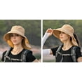 thumbnail image 2 of CoCopeaunts Sun Hat with Ponytail Hole Women's Fisherman Hats Outdoor Hat Wide Brim Hat Hiking Beach Grdening Fishing Neck Flap, 2 of 5