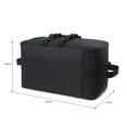 thumbnail image 3 of Bolsa de almacenamiento para tanque de gas para acampar Soporte para utensilios de cocina para clavos al aire libre (negro), 3 of 8