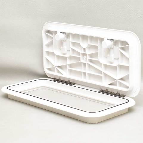 Innovative Boat Deck Hatch 520-065 | 9 x 19 Inch Polar White