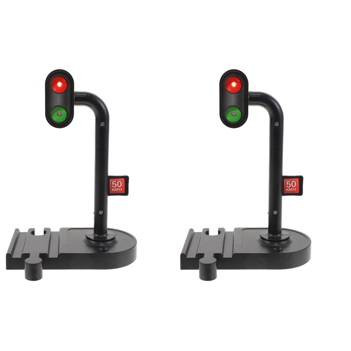 Model Power N Model Railroad Signals Ho Scale Lights 2Pcs Traffic Light ...