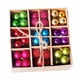 thumbnail image 1 of Kearding 99 Uds. Adornos de bolas de árbol de Navidad 3cm adornos de bolas de plástico caja de regalo combinación accesorios de decoración de fiesta Kits de decoración para fiestas Vistoso Kearding HA8972-02B, 1 of 6