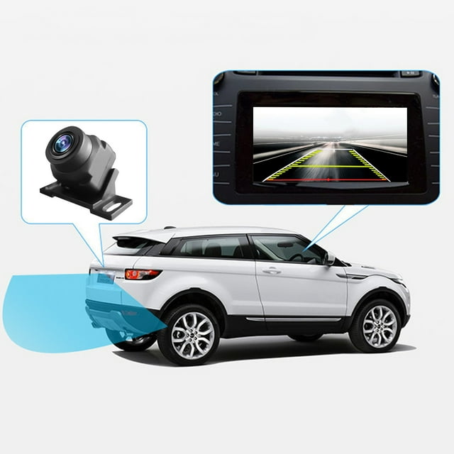 CxhicLuv Car Reverse Camera, Auto Rear View Cam, 170° Wide Angle LED Night Vision HD, Car Safety Electronics Kit, Reversing Image Assistance for Drivers, New Drivers