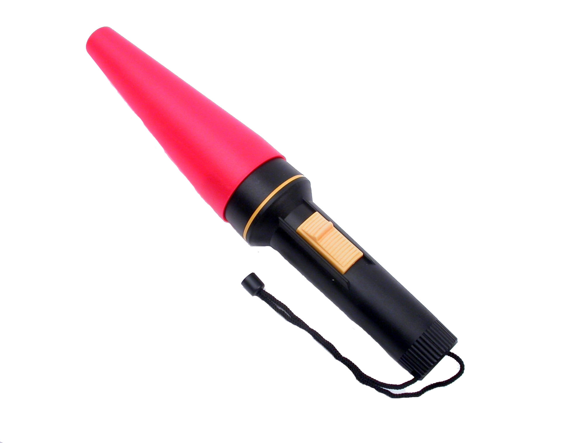 Dorcy Deluxe LED Signal Wand Flashlight with Safety Cone, 30 Lumens