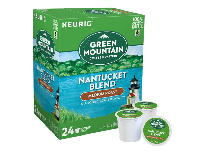 Green Mountain Coffee Nantucket Blend KCup Coffee Pods, 96 Count