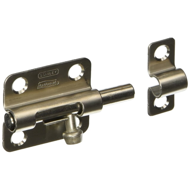 Cerrojo de Barril Spectrum Brands N348-946 de Acero Inoxidable de 6,5 cm