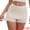 Beige, variant on DARING DIVA Women's Seamless Tummy Control Half Slip Shorts S Black