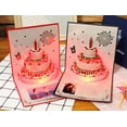 thumbnail image 2 of Tarjeta De Cumpleaños Tridimensional Pastel 3d Creativo Personalizado De Alta Gama Hecho A Mano Tallado En Papel Negocios Bendición Música Tarjeta Pequeña Regalo De Vacaciones Bendición Tarjeta De Felicitación ER, 2 of 5
