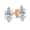 Rose Gold, variant on 1 to 5 Carat IGI Certified LAB GROWN Marquise Cut Diamond Earrings 4 Prong Push Back Ultra Premium Collection (E-F Color, SI1-SI2 Clarity) 14K White Gold 1 Carat