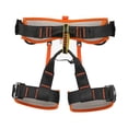 thumbnail image 2 of Arnés de escalada Cinturones de seguridad Seguridad Escalada en roca Equipo de Naranja L Sunnimix arnés de escalada en roca, 2 of 8