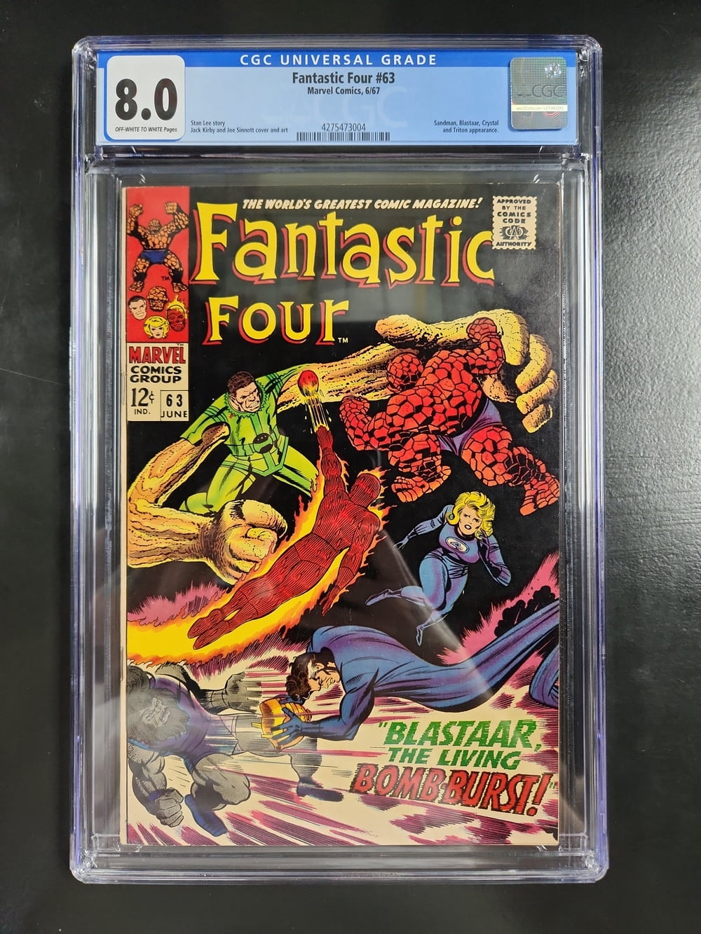 Cover of Fantastic Four #63