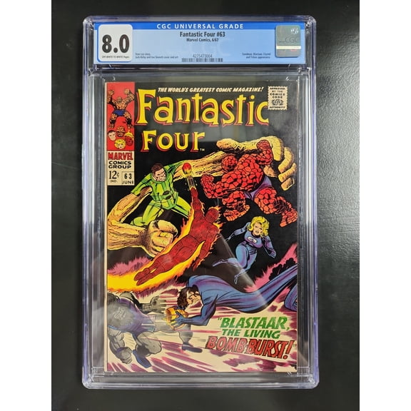 Fantastic Four #63 - CGC 8 Comic Book