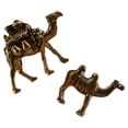 thumbnail image 6 of WEUVEB 2Pcs Golden Vintage Camel Figurines Eid Mubarak Ramadan Home Decor Middle East Style Decorative Ornaments, 6 of 7